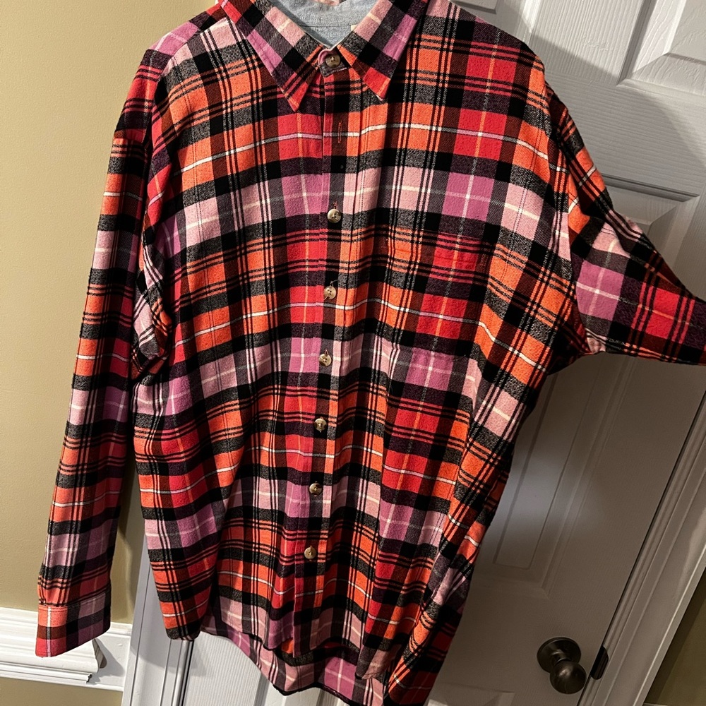 Mens Flannel Shirt XL